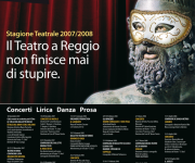 Teatro Cilea - RC - Manifesto Stagione Teatrale 07/08