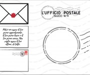 Tovaglietta monouso - Ristorante L'ufficio Postale Bologna