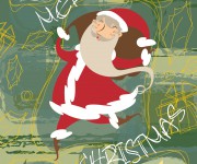 illustrazione cartolina natalizia