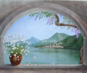 Finestra sul lago di Como