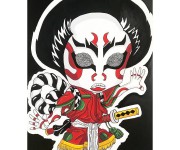 Little sad doll Kabuki