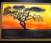 tramonto africa