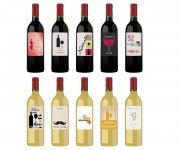 Etichette Bottiglie Vino