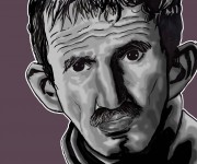 Antonio Ligabue, ritratto digitale.