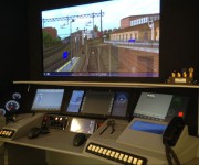 Grafica low poly ottimizzata open gl per simulatore ferroviario SH Rail