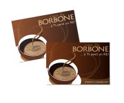 cartolina per evento caffè Borbone