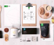 Food Packaging & Branding MockUps JEFF COFFEE