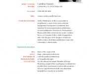 Venanzi Carolina curriculum
