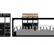 Gazebo Adesivi - Ristorante L'ufficio Postale Bologna