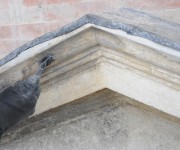 PULITURA TIMPANI IN PIETRA DI VICENZA