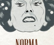 Gloria Swanson - Norma Desmond - Movie Character Portrait