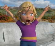 3d cartoon girl