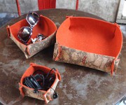 3xSvuotatasche, baskets Trio,