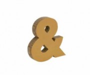 Lettere sagomate scritte 3d