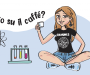 illustrazione con caricatura da stampare su tazzina da caffÃ¨