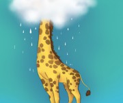 La giraffa triste