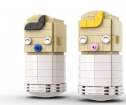 Bomboniera Brick Figure per neonati e battesimi