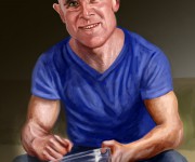 Bald man caricature_02_rez