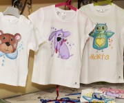 T-shirt CanPigro dipinte a mano