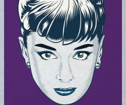 Audrey Hepburn - Movie Character Portrait