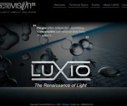 www.luxio.it  sito web in flash