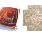 Object tray set Trio