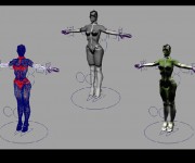 CREAZIONE PERSONAGGI IN 3D per MOTION AMBIENT