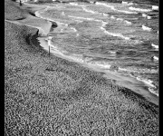 black and white near the sea - 09b_w-al