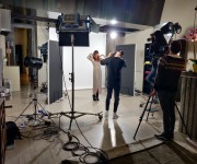 Photo shooting settore fashion nello studio Lounge