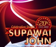 Poster Supawai John 20th anniversary edition