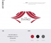 Proposta logo per la manifestazione Asti Teatro 2012
