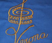 Logo chiave di violino con Arena di Verona