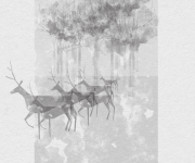Deers_Digital Graphite