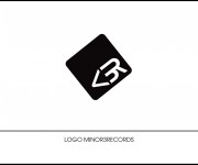 Logo minor3records, London - UK