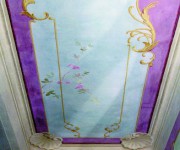 DECORAZIONE DI UNA  CAMERA IN STILE FINE 800