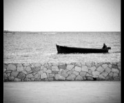 black and white near the sea - 10b_w-al