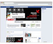 pagina facebook oki - viscom