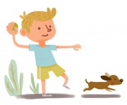 prova di illustrazione per gioco clementoni