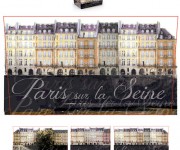 Scatola porta abiti  Parigi-sulla-senna -stesa