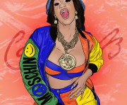 cardi b - profilo ufficiale MOSCHINO