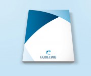 Brochure per Corehab - Sistemi per la riabilitazione motoria