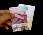 Business card for Wedding Planner
