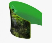 Wave fabric stand