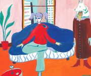 LauraMartelli_On My Sisters Wedding Day_2023_Gouache on Paper_21x29,7cm