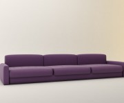 Modellazione 3d e rendering di un divano