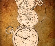 Steampunk Clockwork Mouse