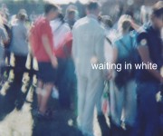 waiting in white