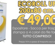 Offerta ROLL UP 200x80