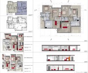 Progetto di ristrutturazione e frazionamento di un appartamento