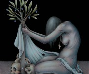 Maddalena penitente nel campo degli ulivi